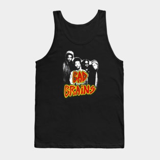 Bad brain stencil design Tank Top